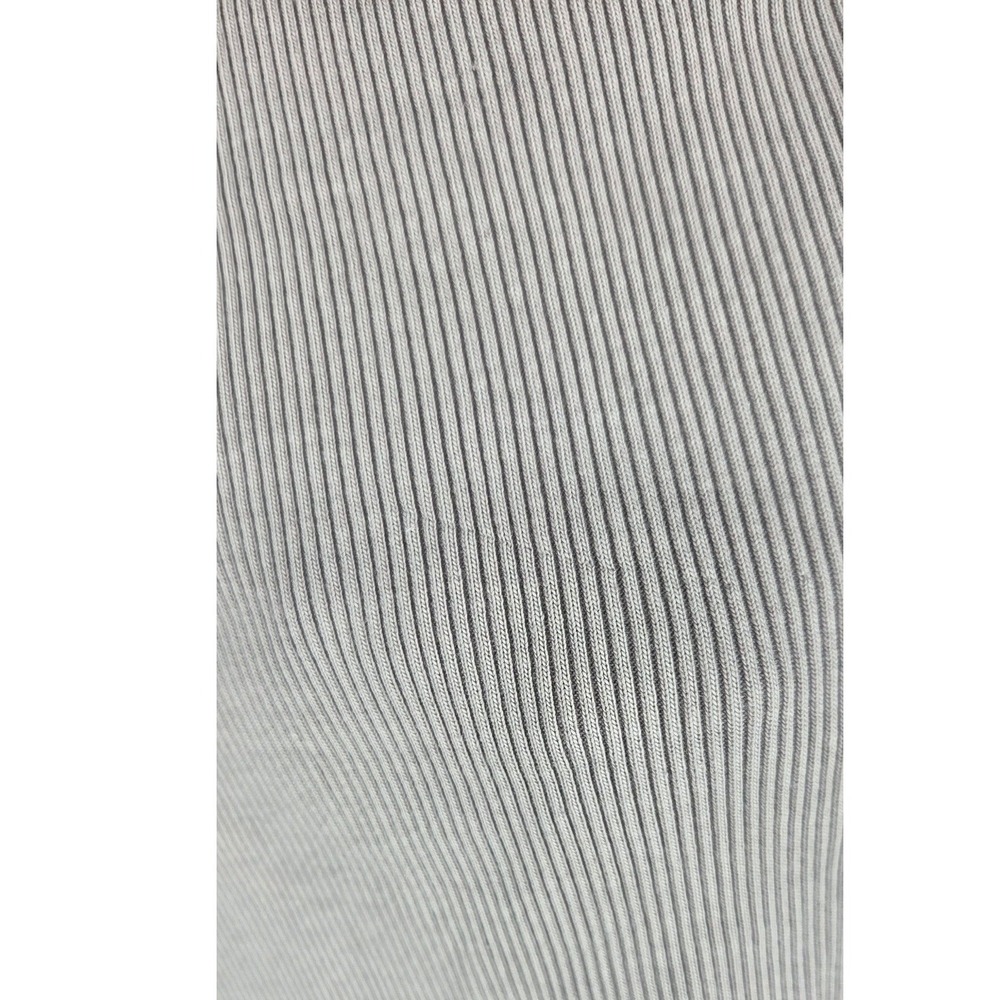 NWT Madewell Garment-Dyed Ribbed Crewneck Pocket Tee Large Burnished Grey - Picture 11 of 11